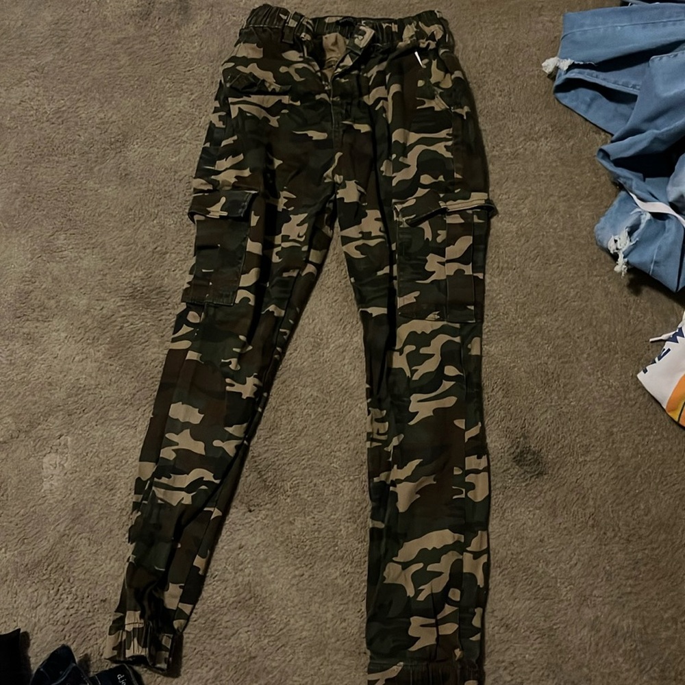Cargo Camo print Jeans